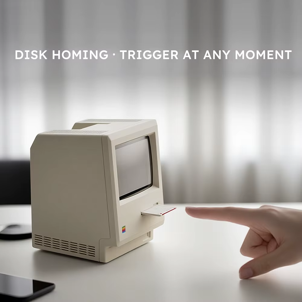 Retro Maclock Macintosh Alarm Clock