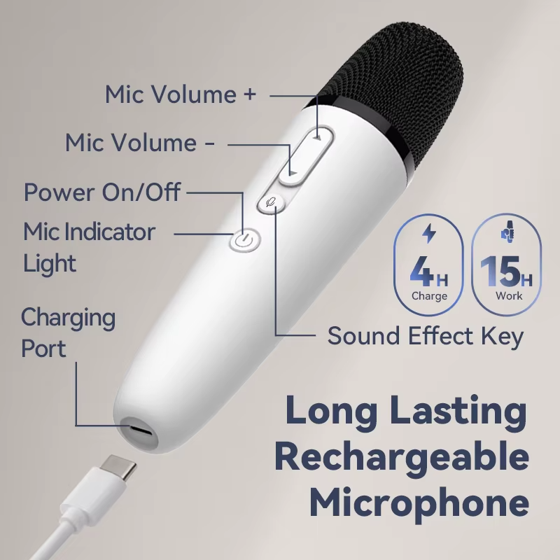 T1-테슬라 Car Karaoke Microphone,