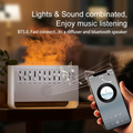 8 White Noise Combination Flame Air Diffuser Humidifier