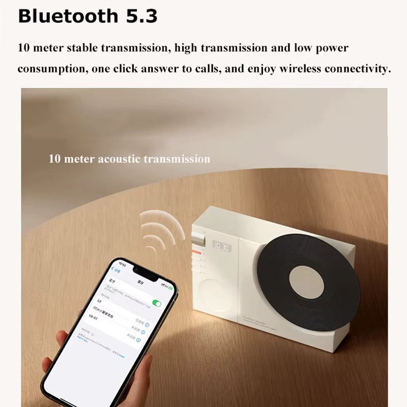 Mini Retro Bluetooth 5.3 Speaker